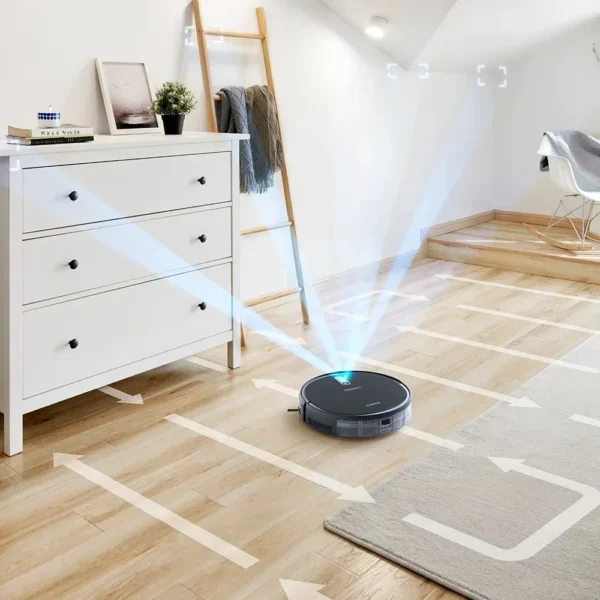 Robot Vacuum Cleaner With App 110 Minute Battery Life Cleaning Appliances Home - Image 3