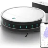 OKP K5 Robot Vacuum Cleaner 2500Pa, 120 Min Runtime, WiFi/App/Alexa, Self-Charging, Slim, Perfect for Hard Floors, Pet Hair
