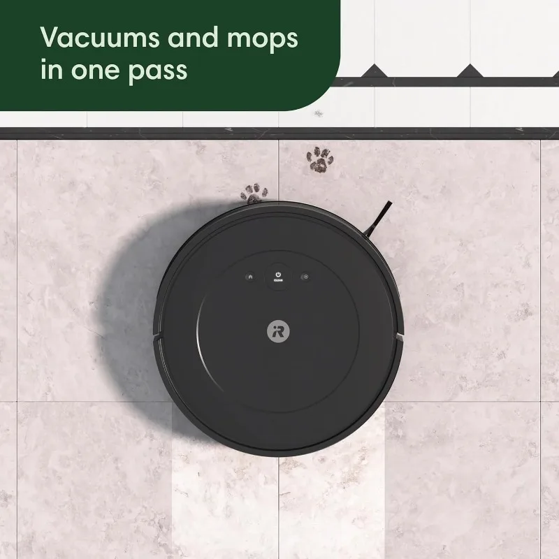 iRobot Roomba Robot Vacuum and Mop Combo (Y0140), Multi-Surface Cleaning, Smart Navigation Cleans,Self-Charging,Works with Alexa - Image 4
