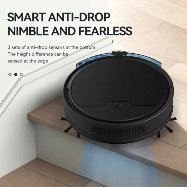 Intelligent Sweeping Robot Large Water Tank Mobile App Remote Control Planning And Cleaning Line Low Noise 2000 Pa Large Suction - Image 6