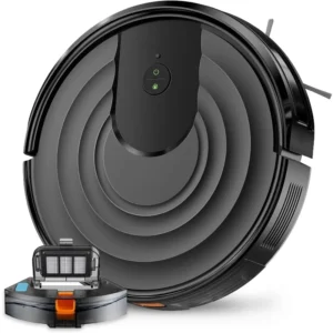 Robot Vacuum & Mop Combo 2 in 1 Mopping Robot Vacuum Cleaner w/ Schedule WiFi/Alexa/App Smart Self-Charging Robotic Vacuum 650mL
